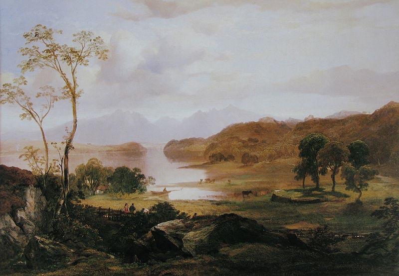 Horatio Mcculloch Loch Fad, Isle of Bute China oil painting art